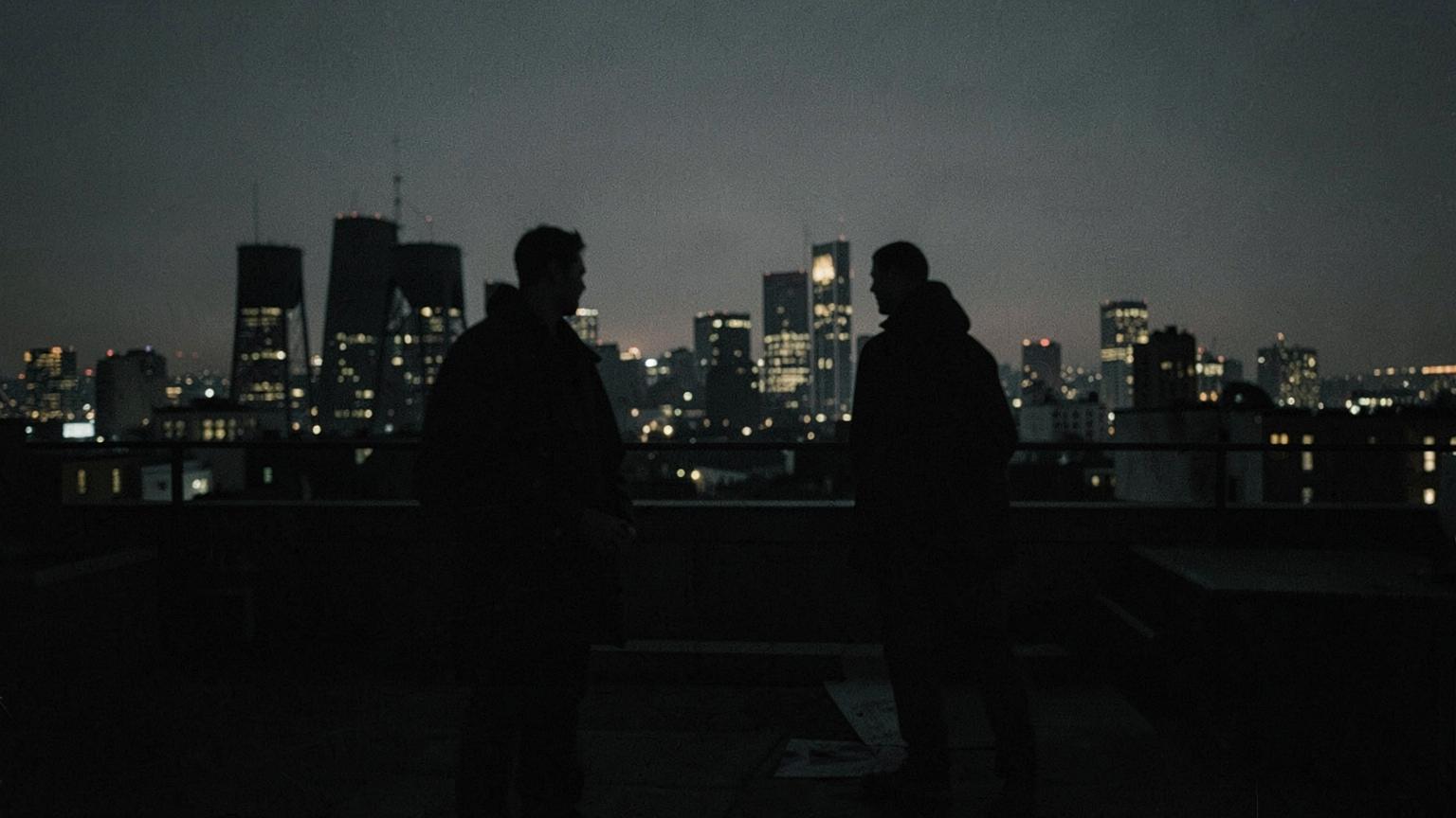 The title song, sung apart — A rooftop above the city