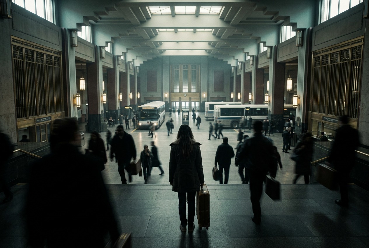 Arrival, and the size of it — Port Authority
